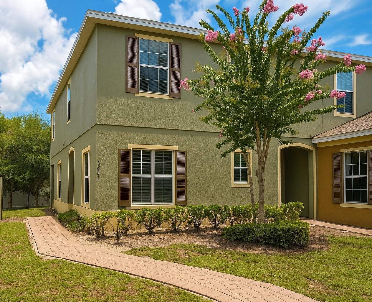 Welcome to your serene retreat in the heart of the coveted Emerald Lake community! Nestled at 2851 Sunstone Drive, this inviting 3-bed, 2.5-bath townhome offers a perfect blend of comfort and style. Step into a world of elegance with tiled flooring gracing the entire first floor, while the kitchen boasts nice countertops and cabinets that elevate the space. The delightful breakfast nook beckons with abundant natural light, creating a cozy corner for your morning rituals or casual gatherings. But it's not just the interiors that shine—this townhome is part of the vibrant Emerald Lake community in Kissimmee. Imagine coming home to a neighborhood that feels like a retreat, surrounded by lush greenery and a welcoming atmosphere. Here, convenience meets charm, offering a lifestyle that's both serene and connected. Discover the joys of this conveniently located corner townhome, where comfort meets elegance amidst the thriving community of Emerald Lake. Welcome home!