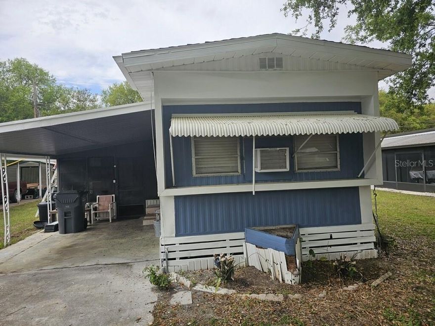 Welcom home! This mobile home has 3 beds, 2 baths in a quiet location near Lake Lena. Main home offers 2 beds, 1 bath with new flooring, roof, cabinets & more. Attached bonus unit has 1 bed, 1 bath with separate entrance, both units currently rented. Septic cleaned in 2024. NO HOA. Walk to the lake, minutes to Walmart, Lake Myrtle Sports Park, dining, easy acces to US-92 & I-4. Great income potential or live in one, rent the other! Call today to schedule your private tour!
