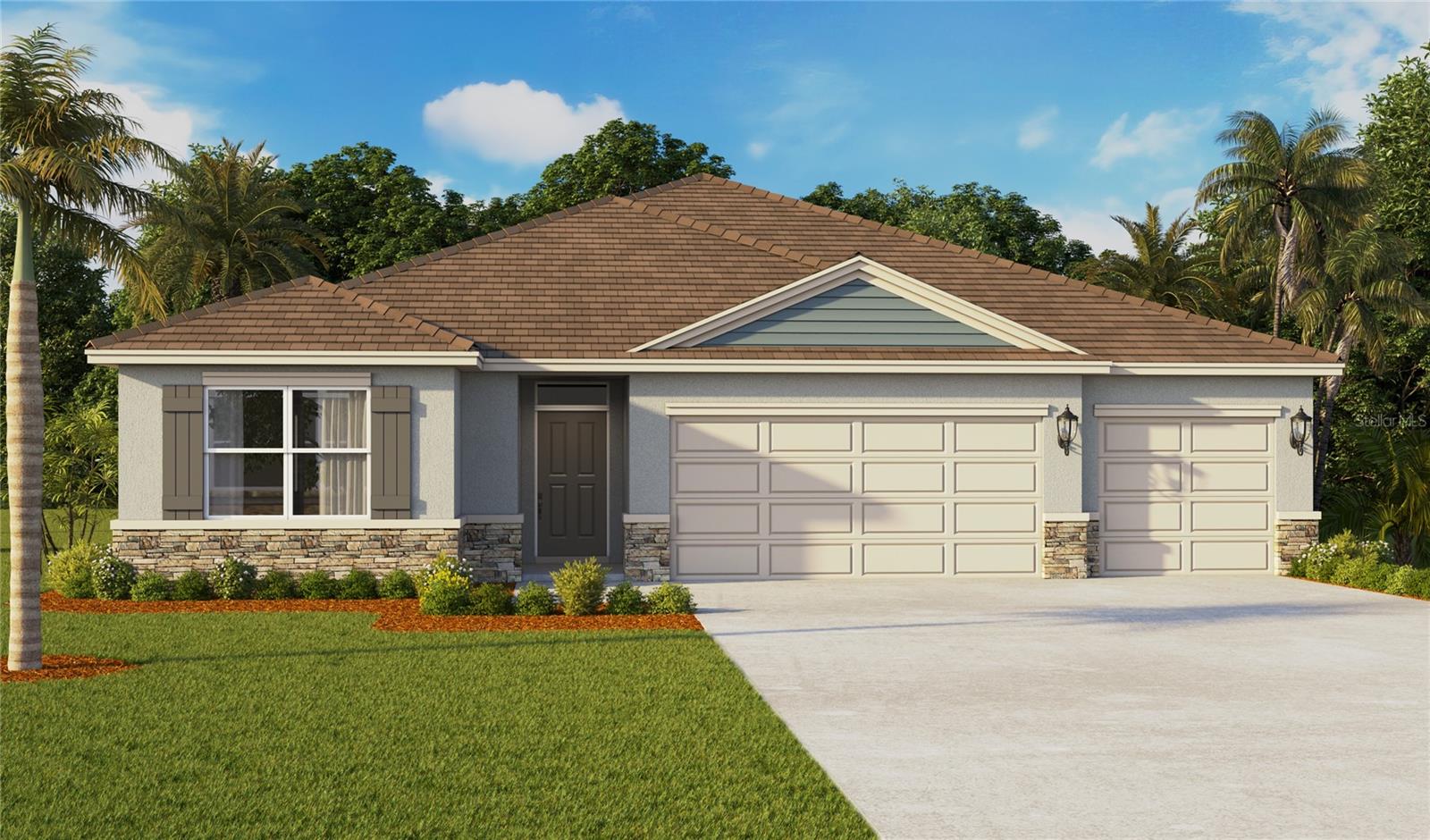 Under Construction. "Welcome to the Covington, an exquisite single-story floor plan designed with your modern lifestyle in mind. This spacious home offers 5 bedrooms, 3 bathrooms, and a 3-car garage, ensuring ample space for comfortable living and entertaining.
The Covington features an open-concept layout that seamlessly integrates the living room, dining area, and kitchen, creating a perfect space for family gatherings and social occasions. The stylish kitchen is a chef’s dream, equipped with stainless steel appliances, a large center island with seating, and a walk-in pantry for ample storage.
The primary bedroom, located for optimal privacy at the rear of the home, offers a serene retreat. It includes a luxurious en-suite bathroom complete with a walk-in closet, double vanity, and a spacious walk-in shower, providing both functionality and relaxation.
In addition to the primary suite, the Covington includes three well-sized secondary bedrooms. These versatile rooms can serve as additional bedrooms, a home office, or even a fitness space. Two of these bedrooms share a bathroom, while the fourth bedroom has its own dedicated bathroom, adding an extra layer of convenience and flexibility.
As with all homes at Wexford Cove, the Covington comes equipped with advanced smart home technology. This allows you to control various aspects of your home remotely via your smart device, enhancing security and convenience.
*Photos are of similar model but not that of exact house. Pictures, photographs, colors, features, and sizes are for illustration purposes only and will vary from the homes as built. Home and community information including pricing, included features, terms, availability and amenities are subject to change and prior sale at any time without notice or obligation. Please note that no representations or warranties are made regarding school districts or school assignments; you should conduct your own investigation regarding current and future schools and school boundaries.*