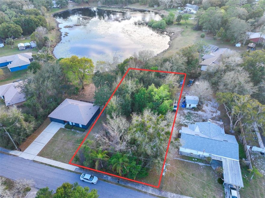 Build your dream home on this vacant lakefront lot in DeBary, FL. Enjoy a quiet, established neighborhood with electricity ready, just 40 minutes to Orlando and 30 minutes to the beaches. Minutes from Gemini Springs Park and DeBary Hall Historic Site, with nearby shopping, dining, and major roads. This lot offers scenic lakefront views, tranquility, and unbeatable Central Florida convenience—perfect for your next home or investment. No HOA