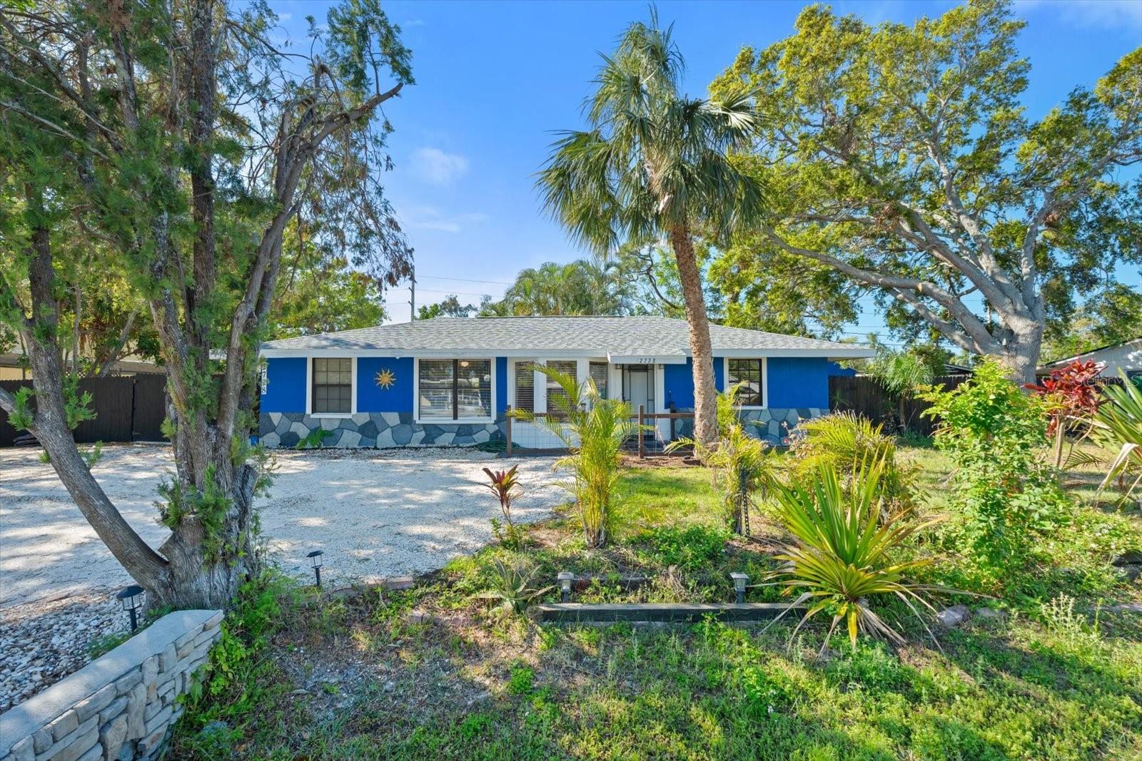 Live Life on Your Terms in Sarasota!
Welcome to 2728 Trinidad Street—a charming single-family home on a spacious double lot just minutes from Siesta Key Beach. With a huge fenced yard and countless modern upgrades, this property is the perfect mix of coastal charm and contemporary comfort. No HOA.
Property Highlights:
• Stylish Interior: Open, breezy layout connecting living, dining, and entertaining spaces.
• Outdoor Oasis: Expansive backyard—ideal for gatherings, gardening, or relaxing in privacy. Relax in the hammock. Kick back in the Lanai. Create a masterpiece in the shed/studio/workshop.
• No HOA Fees: More freedom, fewer restrictions.
• Top-Rated Schools: Walk to Riverview HS.
*** 2024 Upgrades:
• NEW Roof
• NEW HVAC System
• NEW Water Heater
• NEW Laundry Room
• NEW Bathrooms
• NEW Flooring
• NEW Lanai
• Expanded Living Space
This beautifully renovated home embraces the old Florida beach vibe while offering all the modern conveniences you want.
Prime Location: Only 6 miles to world-famous Siesta Key Beach and minutes to downtown Sarasota’s shopping, dining, and arts scene.