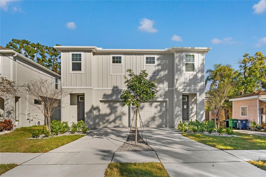 Discover this brand-new South Tampa townhome offering 3 bedrooms, 2.5 baths, and a one-car attached garage. Designed with modern style and functionality, the home features wood and ceramic flooring throughout and a private fenced backyard with low-maintenance artificial turf. Upon entry, the foyer leads to a convenient half bath before opening into a spacious open concept living area. The stunning kitchen is a true highlight, featuring quartz countertops, light cabinetry, stainless steel appliances, a center island with sink, a closet pantry, and ample cabinet and counter space. Adjacent to the kitchen, the bright living and dining areas are filled with natural light and provide direct access to the private backyard—perfect for entertaining or relaxing. Upstairs, you’ll find a utility room with a stacked, full-size front-loading washer and dryer, two comfortable guest bedrooms, and a guest bathroom with a tub. The primary suite offers a generous walk-in closet and an elegant en suite bath complete with double vanities, a walk-in shower, and a private water closet. Ideally located in South Tampa within the highly sought-after Mitchell, Wilson, and Plant school district, this home is just minutes from Downtown Tampa, Water Street, Armature Works, Amalie Arena, I-275, and an array of premier shopping and dining options. Call today to schedule a private showing of this exceptional new townhome.

Pet Policy: Dogs Only 50lb max. Case by Case with Owners Approval and a $350 non-refundable pet fee based on one pet. No Aggressive Breeds.

If you decide to apply for one of our properties:
Screening includes credit/background check, income verification of 2.5 to 3 times the monthly rent and rental history verification. We encourage applicants with credit scores above 600 to apply, as meeting this criteria will help streamline the application process.

APPLICANT CHARGES:
Application Fee: $75 for each adult, 18 years of age and older (non-refundable).
Lease Initiation Admin Fee: $150.00 after approval and upon signing.
Security Deposit: Equal to one month’s rent on approved credit.
$25 for each pet application fee for pet verification (non-refundable).
Current vaccination records will be required.
ESA and service animals are FREE with verified documentation.
Pet Fee if applicable (non-refundable) $350 for each approved pet.

All Rent Solutions residents are enrolled in the Resident Benefits Package (RBP) for $49.95/month which includes liability insurance, credit building to help boost the resident’s credit score with timely rent payments, HVAC air filter delivery (for applicable properties), our best-in-class resident rewards program, and much more! More details upon application.