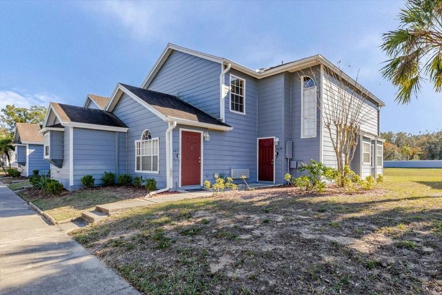 This 3-bedroom, 2-bathroom townhome is located in the desirable gated community of Island Club West. Upon entering, you'll enjoy a spacious dining area and a very large family room with views of the community pond. The kitchen is fully equipped. The laundry closet is conveniently located in the kitchen and includes a washer and dryer. Upstairs, you'll find all the bedrooms. First is bedroom #3, then you'll find bathroom #3 in the hallway leading to bedroom #2. The master bedroom has direct access to the master bathroom. In the master bathroom, you can enjoy a separate shower, toilet, and a jetted tub overlooking the garden. Enjoy the pond views from the back patio area or head to the clubhouse, where you can enjoy a variety of amenities. The clubhouse offers a tennis court, basketball court, fitness center, steam room, beach volleyball court, swimming pool, spa, and much more. This is a gated community for added privacy and is close to shopping, restaurants, medical offices, and businesses. Just minutes from Walmart, Highway 192, and the Disney area. Hurry, this property won't last!