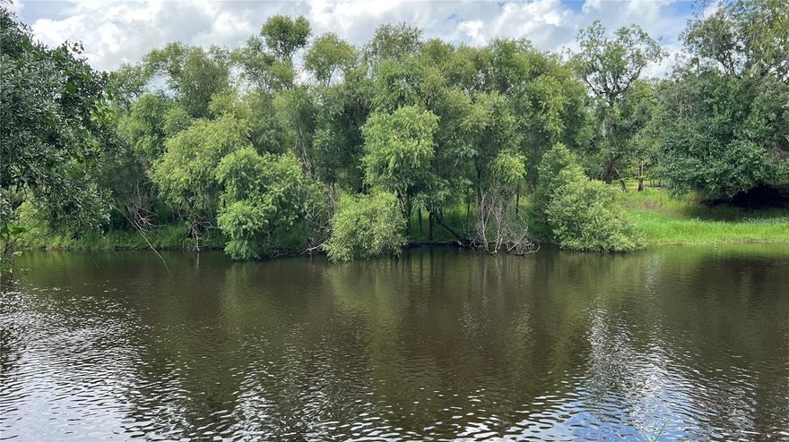 Private recreational parcel featuring approximately 470 feet of frontage on the Peace River, located next door to the former Girl Scouts of Gulfcoast Florida camp (Camp Chanyatah) and positioned between large properties for added privacy. Excellent opportunity for fishing, hunting, fossil hunting, and camping. Abundant wildlife including deer, turkey, and wild hogs regularly cross the property. Currently no recorded easement; access is by water only. Ideal for a secluded hunting camp or peaceful off-grid outdoor getaway. Old survey on file. Owner is Florida licensed real estate broker.