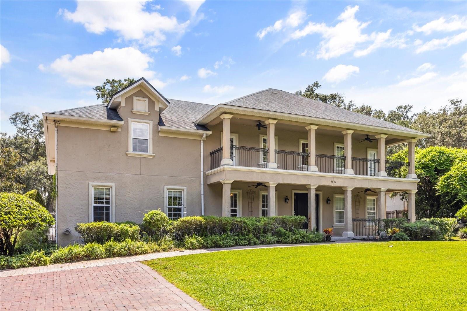 Welcome to 3620 Leota Drive, Apopka!
This impressive 5 bedroom, 4.5 bath pool home sits on just under an acre and includes a detached workshop—perfect for hobbies or extra storage. The exterior showcases an adobe stucco finish with Mediterranean flair, complemented by spacious front and upstairs balconies ideal for enjoying morning sunrises and coffee.
Inside, you’ll find a formal dining room, oversized family room, and a cozy living room with fireplace, along with a large first-floor office. Upstairs, the primary suite offers a spacious bathroom retreat and a walk-in closet with custom buildouts for optimal organization. 5th Bedroom can be used as a media room , play room or bedroom.
Step outside to your private backyard oasis featuring a sparkling pool and spa, outdoor grill, wet bar, and generous patio space—ideal for entertaining or relaxing.
Enjoy peace of mind with major updates already completed: newer roof (2020), dual Trane AC systems (2021), and a newer hot water heater. Nestled in a quiet neighborhood with convenient access to shopping, dining, and major highways, this home is the perfect blend of space, comfort, and value. Lake Brantley Schools
Don’t miss your chance to call this spectacular Apopka property home!