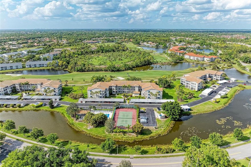 Experience the lifestyle that makes Stoneybrook Golf & Country Club one of Sarasota’s most sought-after communities. This gated, member-owned country club offers an active and social atmosphere with a beautifully redesigned golf course, Har-Tru tennis courts, a well-equipped fitness center, clubhouse dining, and a full calendar of events. Ideally located near the Legacy Trail, Siesta Key beaches, and both Downtown Sarasota and Venice, it’s a setting that blends recreation, convenience, and connection.
Located within Clubside South, this residence enjoys a highly desirable position just a short distance to the community pool, tennis/pickleball courts, and gathering areas, making it easy to take full advantage of the neighborhood’s active lifestyle.
This ground-floor end unit offers easy access, added privacy, and abundant natural light. Thoughtfully updated, the home features a refreshed kitchen with new appliances, countertops, and backsplash, creating a clean and modern feel.  A standout feature of the home is the hurricane-impact glass enclosed lanai with custom shades, creating a comfortable, private space to relax and enjoy year-round Florida living.
Being offered fully furnished, this opportunity is a perfect for seasonal living, investment, or full-time enjoyment of the Stoneybrook lifestyle.