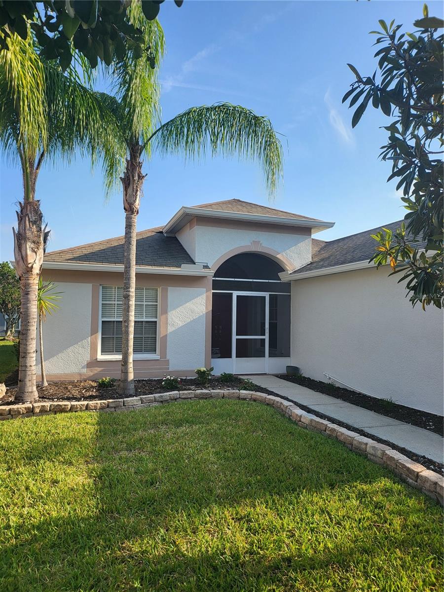 COME AND SEE AND ENJOY THE TRUE FLORIDA LIFESTYLE IN THIS VERY ACTIVE 55+ GOLF COURSE COMMUNITY. Tampa Bay Golf & Country Club is a 24/7 gated community conveniently located in San Antonio Florida just 30-minute drive up I75 North from downtown Tampa. This 3 bedroom, 2 bath, 2 car garage has a split bedroom floorplan. You will love the Great Room concept, located in the center of the home with its high ceilings adjoining the Living room, Dining area, and Eat-in Kitchen forming one very open living space. The Kitchen boasts stainless steel appliances, granite countertops and a breakfast bar. The Master bedroom features include a Walk-in closet and ensuite with Walk-in shower and double sink vanity. This home even features a large, enclosed Florida room out back. This well-maintained Turn-key lease includes all Utilities, fully furnished, Interior Washer, Dryer, and Lawn Service. Living in Tampa Bay Golf and Country Club you will have access to all the wonderful amenities including 18-hole Championship Golf Course, 9-hole Executive Par-3 Course, Country Club with Restaurant and Bar, 2 Heated Outdoor Swimming Pools and Spa, Fitness Center, Pickleball, Tennis and Shuffleboard Courts, Dog Park, Library, Billiards room, Community Center Building with tons of activities, even a Travel Club and so much more. The location of this community is ideal, just minutes from major interstates with easy commutes to downtown Tampa, the Airport, and Florida’s Beaches. AVAILABLE NOW - 1 YEAR LEASE - PETS OK - ALL UTILITIES INCLUDED