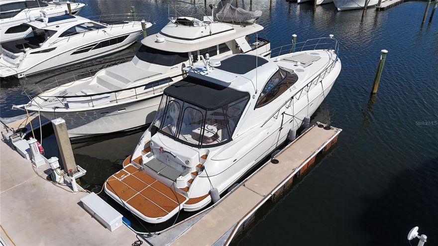 Own your piece of paradise with this premium deep-water boat slip at S-21 on South Dock at the highly coveted Riviera Dunes Marina.   Located on Florida’s beautiful Gulf Coast, this protected marina is one of the safest harbors in the region with easy access to Tampa Bay, the Intracoastal Waterway, and the Gulf. 

This floating dock slip measures 60' x 18.5', accommodates vessels up to 66' feet in length, offers 50 amp shore power,  pump-out at each slip, and Wi-Fi. Owners enjoy full access to the marina's resort-style amenities, including gated parking,  2 floating heated pools, pet walking area, social docks with 3 grills, laundry facilities, private bathrooms and showers, and an on-site fuel dock.

With 24-hour gated security, Riviera Dunes offers luxury, safety, and convenience. Minutes from waterfront dining, downtown Bradenton, and Sarasota. The Dockside Grille and Social Bar is also located directly at the end of center dock providing an inviting place to meet friends for cocktails, dining as well as entertainment and dancing 4 nights a week to live music on the patio.  Don't miss the Happy Hour Menu!

This is a rare opportunity to own in one of Florida’s top-rated marinas—perfect for seasonal boaters or as a rental investment! Purchased slips can also be rented and managed by the marina or owner. You do not need to own a home or condo to purchase a slip here at Riviera Dunes Marina.