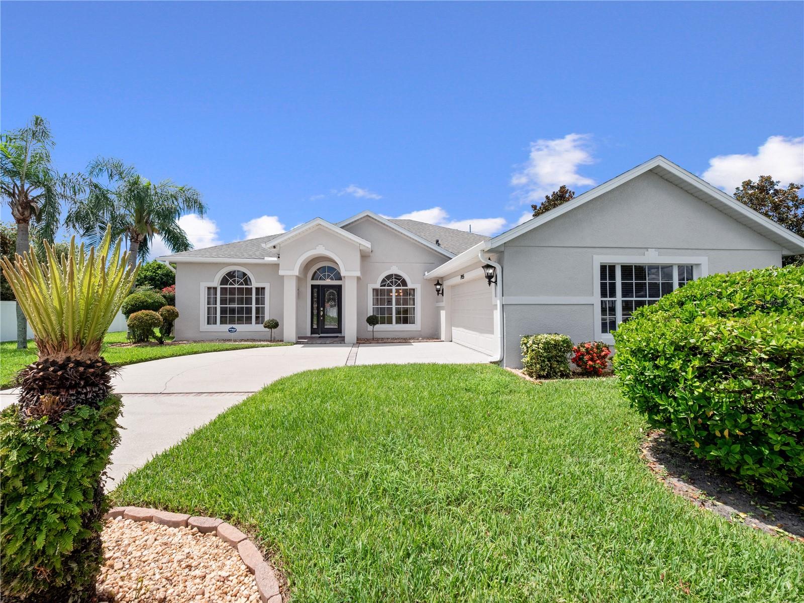 Welcome to 7955 Sea Pearl Circle, a stunning 2346 sq ft pool home in the ever popular gated community of Formosa Gardens Estates, a community of 134 homes all on lots of at least one-third acre. Located close to Disney, shopping, numerous restaurants & Margaritaville. This immaculate home has a fantastic south-facing pool with expansive pool area. It is private, not overlooked, gets the sun all day & provides wonderful outdoor living space. This 4 bedroom, 3 bathroom fully furnished home is a rare blend of style, character & functionality. From the moment you enter, you’re greeted by the light filled interior featuring magnificent 10ft ceilings, 8 ft doors & crown molding. Enjoy the flexibility of two spacious living areas & two dining areas, ideal for entertaining or relaxing. The spacious, open layout features a large family room with double French doors to the pool area, bringing the outdoors inside & offering beautiful views of the magnificent landscaped gardens. The kitchen is superbly fitted with an abundance of cabinets, counter space & stainless steel appliances. The luxurious main master bedroom is huge with double French doors to the pool area & walk-in closet with California Closets shelving. The generous en-suite bathroom has double vanities, garden tub & shower. The second master bedroom has an en-suite bathroom with double vanities & shower. Two further bright airy bedrooms & a full bathroom complete the interior space. Numerous upgrades include NEW ROOF JUNE 2025.