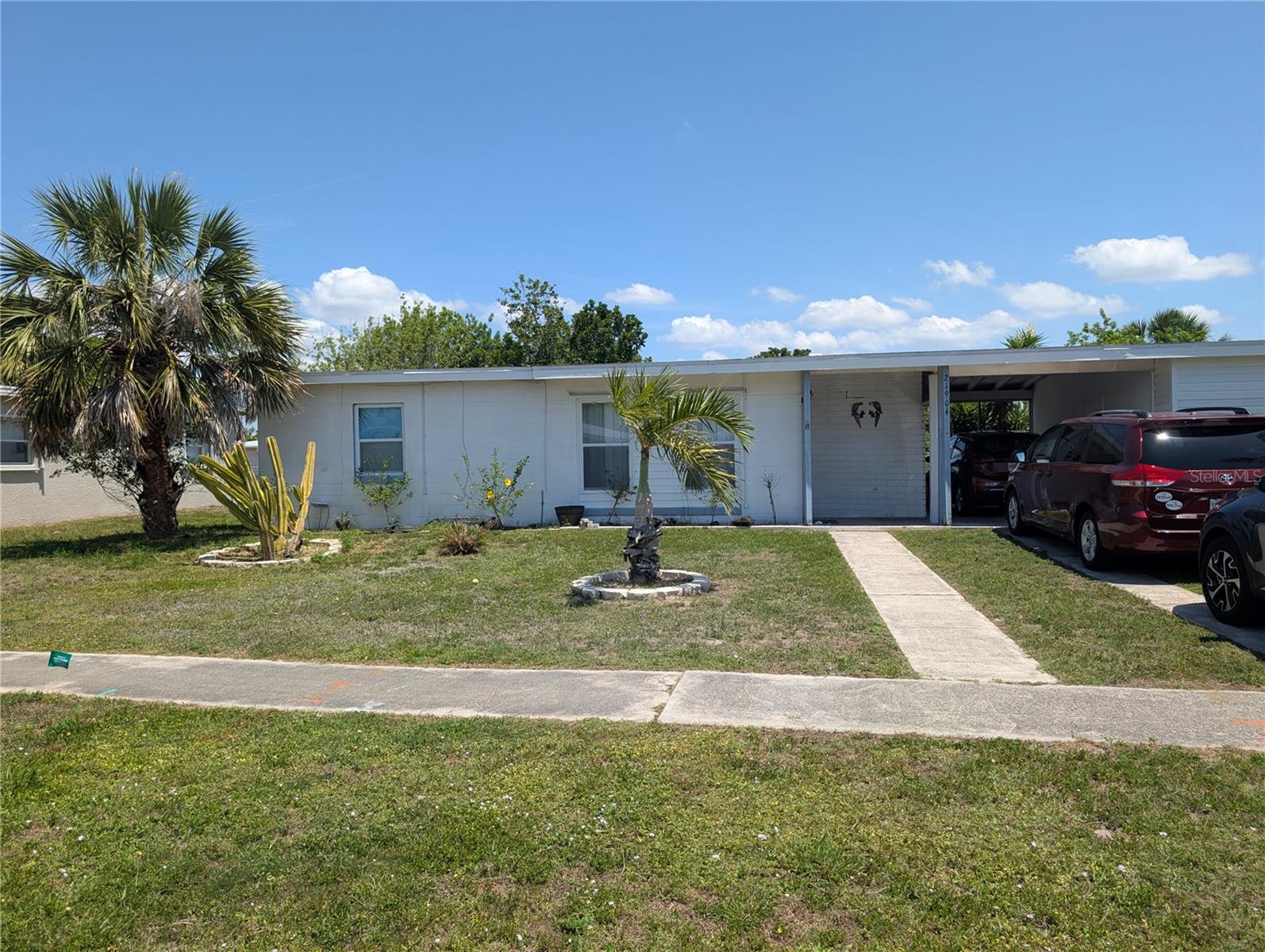 This delightful 2-bedroom, 1-bath home is ideal for first-time buyers or anyone looking for a light fixer-upper with minimal work. Located outside of a flood zone, it offers peace of mind and potential savings on insurance.
Enjoy new luxury vinyl flooring in the bedrooms and Florida room, giving the home a fresh, modern touch. A newer roof (2023) adds long-term value and reliability. The spacious Florida room provides bonus living space—perfect for relaxing, working from home, or entertaining.
The fully fenced yard is great for pets, family time, or gardening, and the attached carport with storage offers convenience and extra space. As an added bonus, the home comes fully furnished, including TVs—move in with ease or start using it as a rental right away!
Whether you're looking for your first home or an income-generating investment, this property would make a great rental opportunity in a high-demand area.
Conveniently located near hospitals, churches, shopping, and restaurants, this home blends comfort, location, and potential.
Don’t miss out—this is the affordable gem you’ve been waiting for!