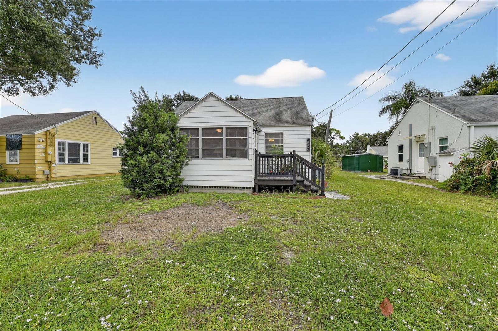 Incredible opportunity in Sarasota- PERFECT LOCATION. NO flood zone, NOT in an HOA- 10 minute drive to Downtown Sarasota, less than 15 minutes away from beautiful west-coast beaches. Small, wood-frame single family structure currently on property, but the high and dry lot alone has the potential to create a dream new-construction luxury residence near the water. Public sewer and water connections already there. NOTHING available at this price West of 41. Don't miss it!