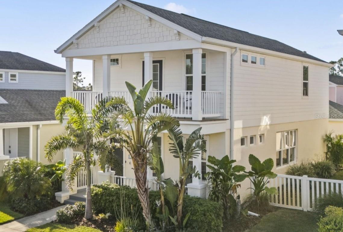 *$5,000 SELLER CONCESSION TOWARD BUYERS CLOSING COSTS WITH ACCEPTABLE OFFER UNDER AGREEMENT BY 7/31/25 – PRICE REDUCED!* Live the Grand Palm lifestyle—where every day feels like a vacation in paradise! This beautifully maintained, Key West-inspired home is move-in ready and located in one of the most sought-after communities in Venice/Wellen Park area. Just steps from the kayak launch, fishing piers, resort-style pools with water slide and lap lanes, clubhouse, fitness center, and two playgrounds—including one on its own island—this neighborhood was designed for fun, relaxation, and outdoor living. Inside, the 1680sf two-story layout offers an open-concept main floor with a light-filled great room, elegant dining space, and a gourmet kitchen featuring granite countertops, espresso cabinetry, a large center island, and breakfast bar seating—ideal for entertaining. Additional features include a cozy study nook, half bath, and a convenient laundry area with extra storage. Upstairs, you'll find 3 generous bedrooms, including a serene primary suite with a walk-in closet and private access to the covered veranda-style lanai. 2 full bathrooms upstairs provide plenty of space. Enjoy outdoor living with 2 charming porches, a sun-filled backyard, and a detached 2-car garage with alley access. Grand Palm offers unmatched amenities: 28 miles of paved nature trails, tennis, pickleball, and volleyball courts, 2 dog parks, scenic bridges, and tranquil lakes. Recent upgrades include new windows, designer lighting, Ecobee smart thermostat, Ring doorbell, smart switches, updated HVAC components, garbage disposal, coastal-style ceiling fans in every bedroom. Located in Zone X—no flood insurance required! Quick close available, so you can start living your Grand Palm/Wellen Park lifestyle now!