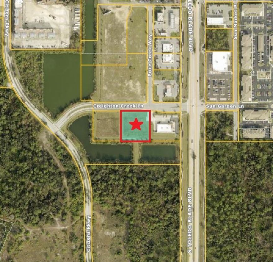 Prime Commercial Lot with City Water & Sewer – A fantastic opportunity to own a beautiful commercial lot in the rapidly growing North Port area! Located just 5 minutes from I-75, North Port offers unbeatable convenience and access. The city boasts a variety of community highlights, including a new water park, the Atlanta Braves Spring Training Stadium, vibrant shopping and dining options, and plenty of public parks. With North Port's continued growth, this is a prime location for your next business venture. Don’t miss out—drive by and make your offer today! The adjacent vacant lot is also for sale, see MLS #C7504564
