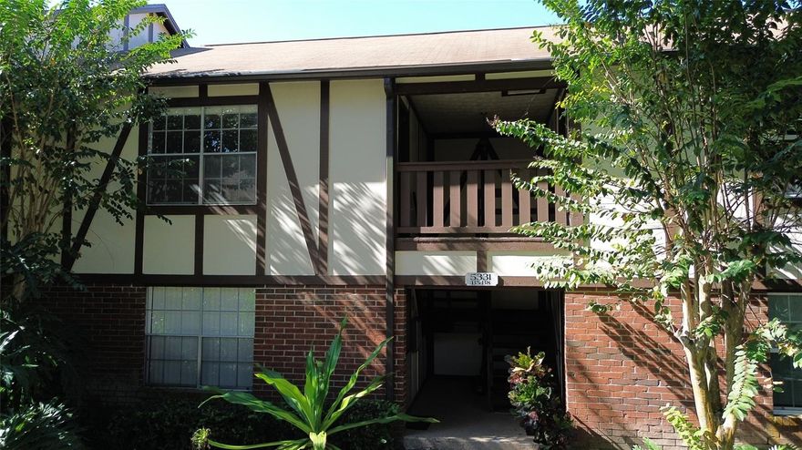 2nd (TOP) floor serene, MOVE-IN READY unit, in the middle of the complex away from vehicles, overlooking a huge grassy courtyard. Unit has been freshly painted, NEW APPLIANCES & CARPETING. Bathroom has been REMODELED with NEW shower & vanity. Room sizes & closets are all of very generous sizes. Separate dining area with built-in shelves could be used as a home office. Rear 8' x 5' porch is a delight to hang out on with your morning coffee or your evening beverage of choice. Camelot has numerous amenities including a LAKEFRONT (Conway) park with sandy beach, covered BBQ picnic areas, tennis/basketball courts, LAKEVIEW POOL & CLUBHOUSE, BOAT PARKING/STORAGE, car wash area, dog walk area, 24 HOUR FITNESS. Watch unobstructed rocket launches! Great location bordering SODO, close to airport & beachline(528), Florida & Millenia Malls. CLOSE TO Downtown Orlando & Sand Lake Train Station. HOA fee INCLUDES: Water, Sewer, Trash & Pest Control. Community is well maintained with a fulltime property manager & maintenance staff.