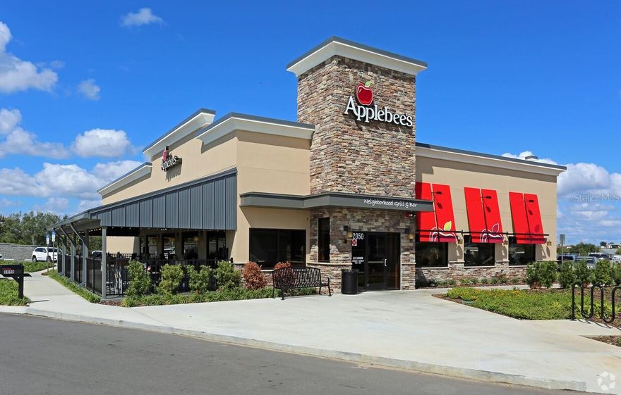 Excellent investment opportunity with a long-term National Tenant. The tenant is Applebees and had a 15-year initial lease, with 8 years left remaining on the current lease. The building was just built in 2016, located in a prime location directly off E Highway 50 in Clermont. This location is near Clermont, Groveland & Minneola. If you are looking to expand your investment portfolio, look no further! 
Tenant Occupied - please do Not disturb tenants.