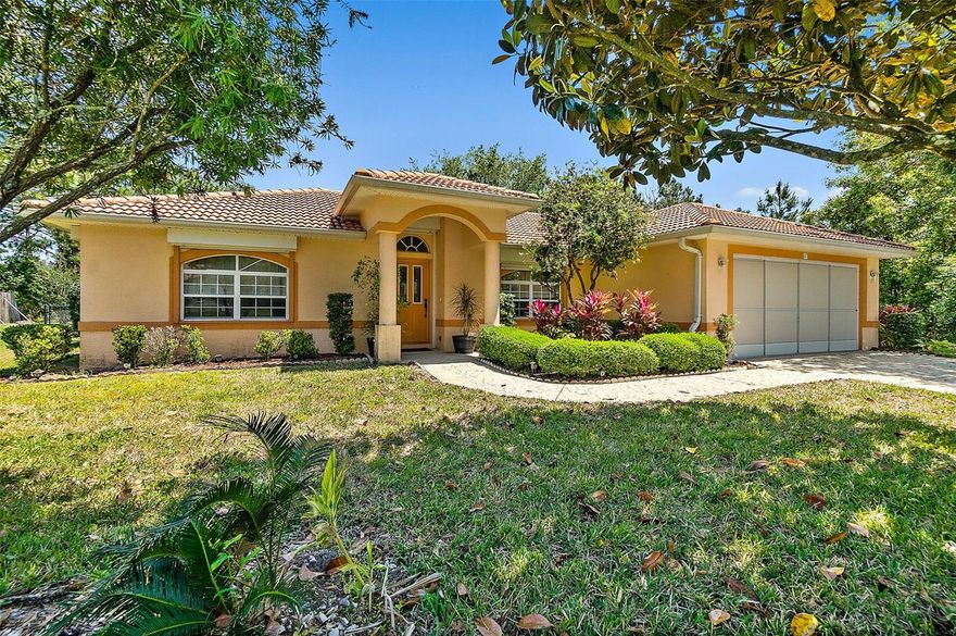 Welcome to 67 Flemingwood Lane in Palm Harbor. This 3 bedroom, 2 bathroom pool home includes popular features such as a stamped driveway, tile roof & concrete block construction. Enjoy added privacy while relaxing by your pool as this property backs to City property/easement which includes a walking/biking trail that leads to Matanzas High School. The backyard is fully fenced & lined with mature landscaping. Pets are considered with a non refundable pet fee. Available for December 15, 2025 move in date.