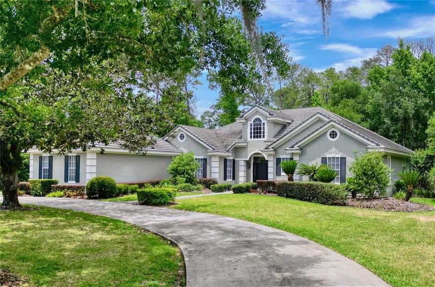 ~MOTIVATED SELLER~ 
Welcome to your dream home in the highly sought-after gated community of WINGFIELD NORTH 2.  Nestled in the distinguished and well established city of Longwood. Conveniently located within minutes to I4, Lake Mary, Sandford, downtown, restaurants and shopping. This beautiful 4 bedroom 4.5 bath boast a total of 3,286 sqft and sits on a vast 1.1 acre of land. This beautiful home features a saltwater pool, spa, outdoor kitchen, outdoor bathroom & outdoor shower. The exceptional home was perfectly designed for a growing family in mind or someone looking for large comfortable living space. The perfectly landscaped exterior seamlessly blend all natural elements with the meticulously manicured trees, lawn and lush greenery. Step into the foyer and you will delight in the beautiful view through the Anderson® 400 series French doors of nature's picture perfect conservation lot. The view of the  conservation lot provides peaceful comfort & serenity while the clear blue sparkling pool adds additional relaxing ambiance. The heart of this home lies in the exquisite kitchen with an island with a spacious breakfast bar that opens to the main family living space. The kitchen showcases granite countertops with chef grade appliances perfect for culinary enthusiasts as well as family and friends gatherings. The master Suite is the perfect retreat meticulously designed for relaxation. The spa-style master bath includes a jetted tub, dual vanities, walk-in shower and large master walk-in closet. all bedrooms have a dedicated full en-suite. The ultimate Florida lifestyle awaits you. Schedule your tour! This property may be under audio/visual surveillance.