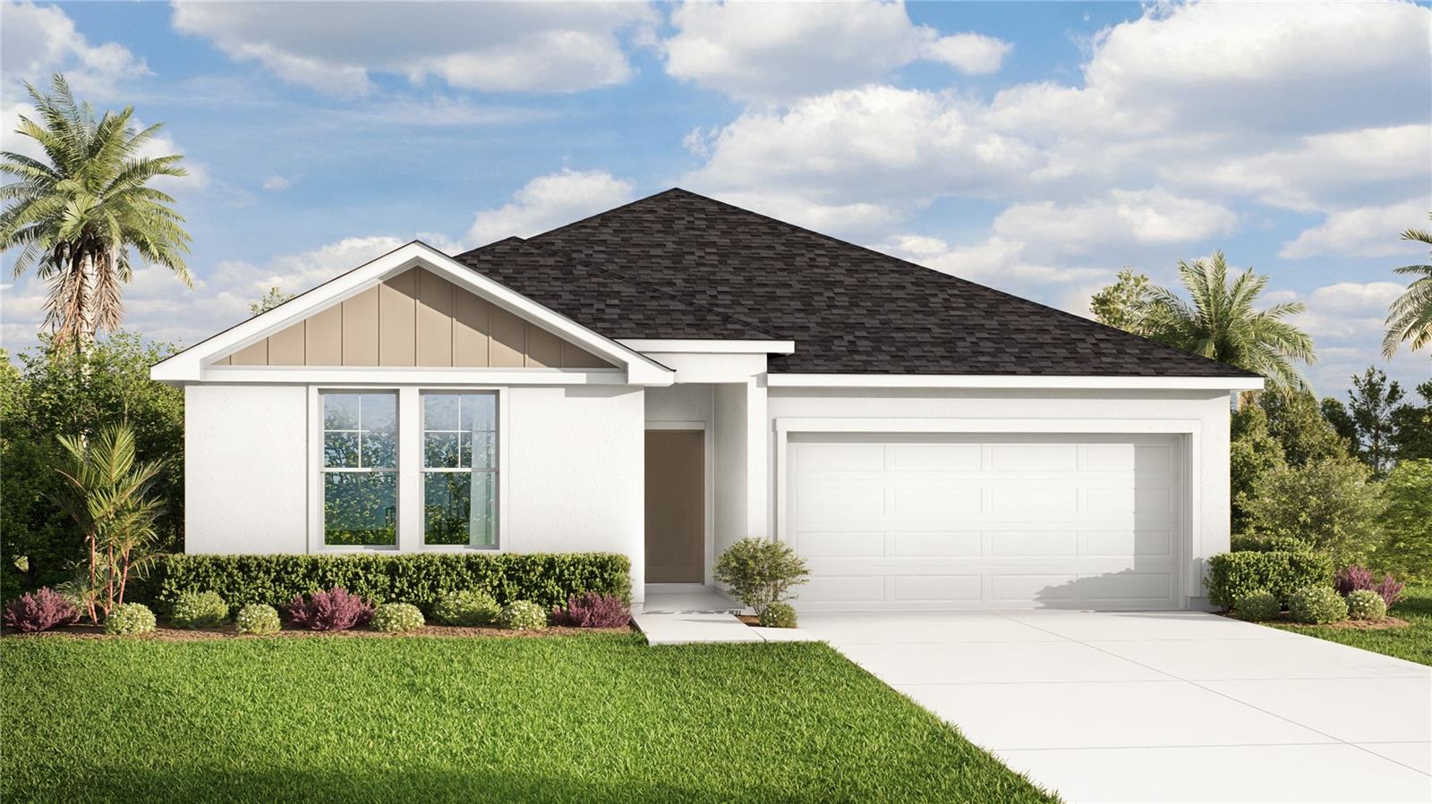 Under Construction. "Photos are of the model home and are for illustrative purposes only. Actual home may vary in color, finishes, and features."
This thoughtfully designed 3-bedroom, 2-bathroom home blends comfort, style, and modern upgrades in every corner. The exterior features stone accents, creating beautiful curb appeal and a welcoming first impression.
Step inside to a bright and open layout featuring a stunning kitchen with Frigidaire stainless steel appliances, including a side-by-side refrigerator, a classic subway tile backsplash, and Level 2 upgraded cabinetry with crown molding and decorative hardware. Sleek quartz countertops are featured in both the kitchen and bathrooms, adding a polished, sophisticated touch.
Additional highlights include:
Blinds on all operable windows for added privacy
Luxury vinyl plank flooring throughout the main living areas
Plush carpeting in all bedrooms for added comfort
Decorative lighting in the dining area for a warm, inviting ambiance
Whether you're hosting guests or enjoying a quiet evening at home, this beautifully finished space offers everything you need to live comfortably and stylishly. Schedule your private tour today!