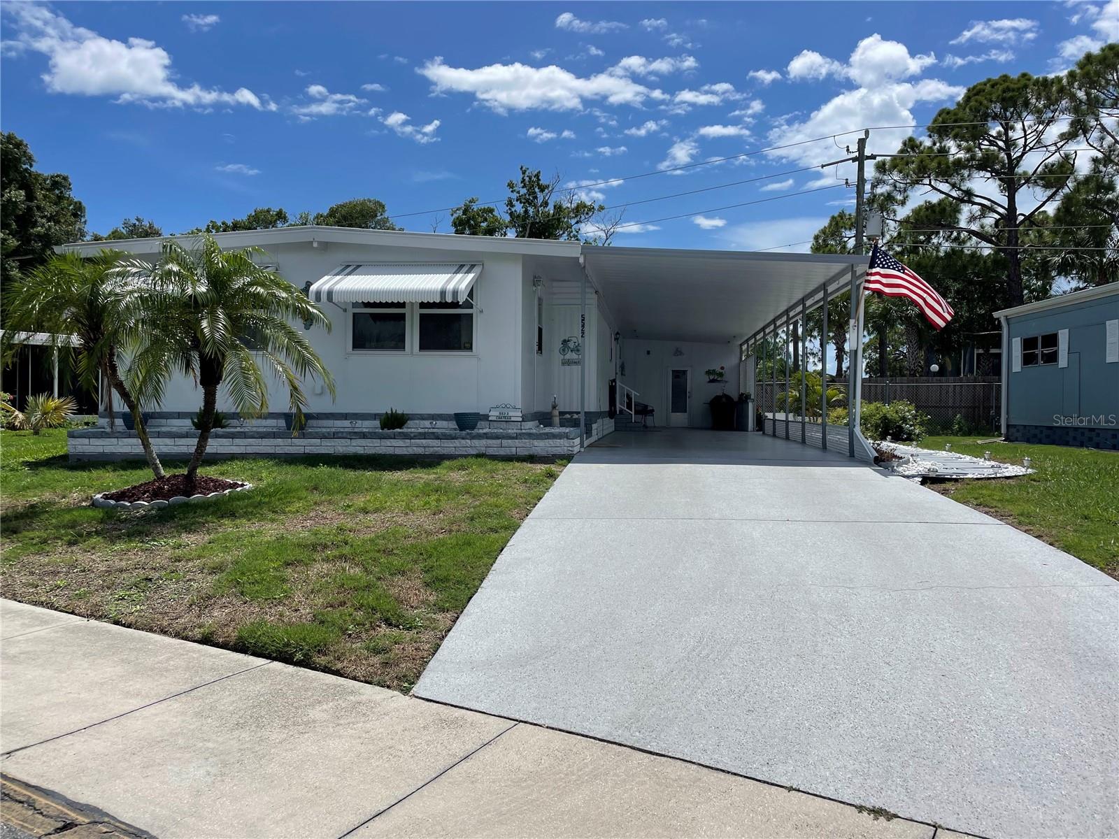 Everything is ready for you! This cozy 2BD/2BA gem in a vibrant 55+ community has been beautifully refreshed and meticulously maintained to give you a comfortable and modern home away from home.
The property is being sold turnkey furnished to make moving a breeze. Recent upgrades mean peace of mind for years to come. Upgrades include, New A/C (2018), Roof (2019) including the shed and lanai. Updated windows, doors (2013), insulation, and vapor barrier (2015). Quartz countertops, tile backsplash, and double ovens (2022) complete the stylish kitchen. The remodeled bath shower (2022) in the primary ensuite brings an upgraded touch to the main bedroom. In addition, a whole house Culligan reverse osmosis water treatment system was installed in 2023. New water supply lines and water heater (2023). Please note that there was minimal damage to the carport from the most recent hurricane and they are in the process of repair. All labor and materials have been purchased and it will be repaired by end of December-Mid January.
Outdoors, enjoy fresh landscaping, a spacious driveway, and an attached shed with washer and dryer. Low-maintenance living is easy with HOA fees of just $220/month, covering water, sewer, trash, lawn care, internet, cable and access to amenities such as a sparkling pool, shuffleboard court, and clubhouse for social gatherings. The community also offers a private, gated back entrance for convenience. No pets are allowed in this part of the community unless they are service animals.
Location, Location, Location! The beautiful beaches of Bradenton, Sarasota and Anna Marie Island are a short drive away as well as golf corses, fishing opportunities, shopping, dining, and other entertainment options. Don’t miss out on this incredible opportunity to live your best life in this charming, move-in-ready home. Call today and make it yours!
