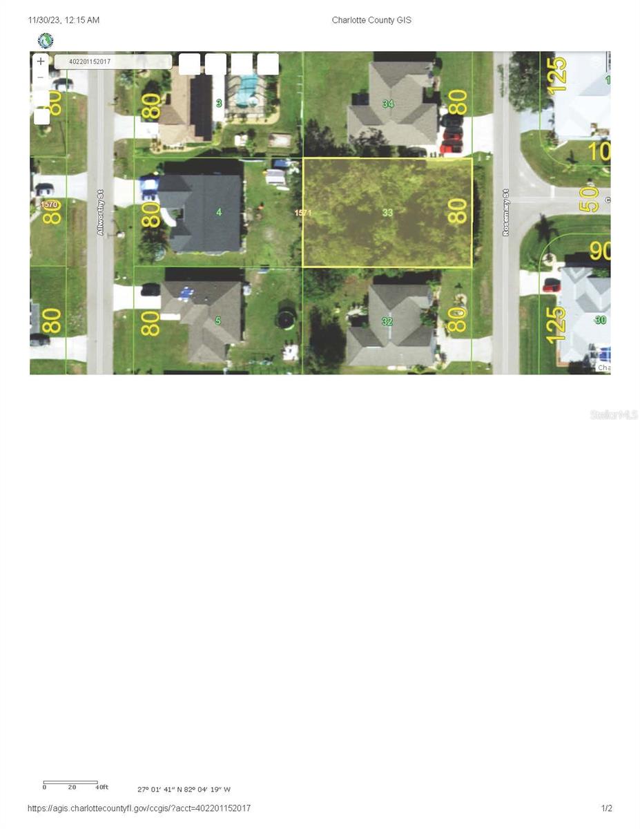 PORT CHARLOTTE SEC 015 - Land