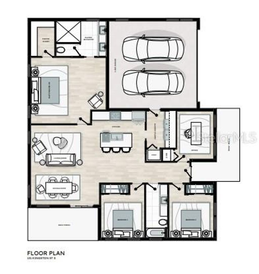 Photo of 131 Kingston Street S, St Petersburg, FL 33711 (MLS # TB8483984)