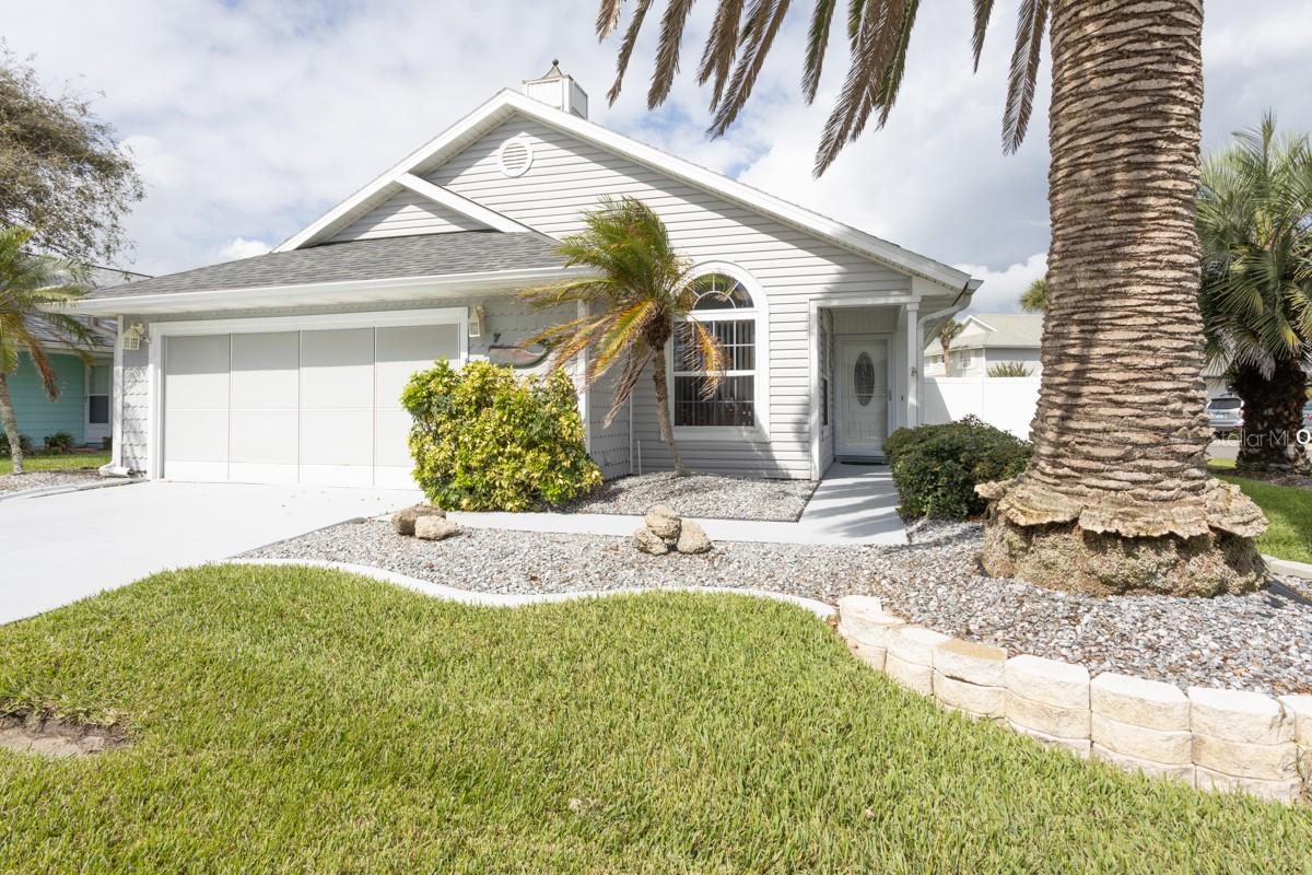 In Sea Colony, an OCEAN FRONT GATED Community, sits this beach home sits on an oversized corner property with a vinyl privacy fence. Blocks to the ocean front clubhouse, heated pool and spa. Watch the sunrise on the walkover then walk the beach to collect those treasures.
Newer roof, HVAC, H/W Heater, updated kitchen with granite counter tops, appliances, breakfast bar. Beautiful Florida Room to entertain, use as a craft room or home office.10 minutes out the gate is Grand Landings Marina to launch your boat. jet ski, kayak or just fish off the piers. One block to walk or bike to the County park to walk around the lake or climb the look out to watch the dolphins and the whales. Minutes to tennis and pickle board courts, golf courses, shopping, medical facilities. 30 minutes to Historic St. Augustine or Daytona Beach for Bike Week or Nascar! So much for so little. Great investment property or retirement home. Don't wait on this one. So much for so little! Put this on your list to tour!