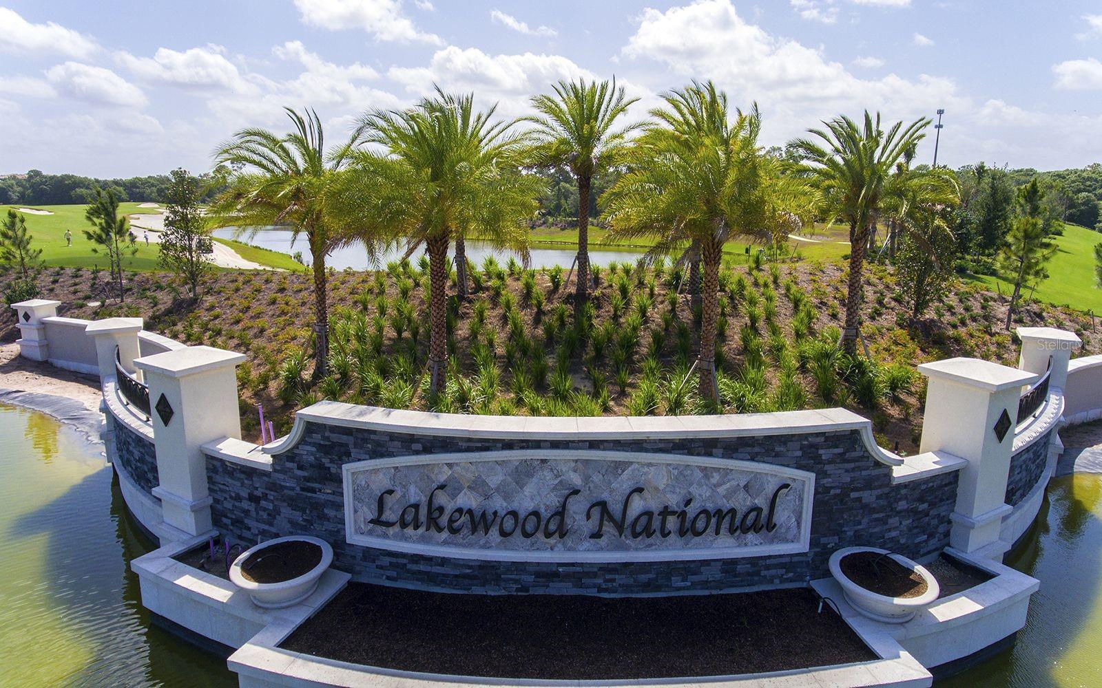 Resort style living at it's best at Lakewood National Golf resort community. This 3 bedroom furnished corner condo unit is located next to a quite wooded preserve. This unit has three different views to enjoy, golf course, lake and wooded preserve. The open kitchen is great for family and friend gatherings. Lakewood National has so much to offer tenants to enjoy with a full membership transfer for all amenities and discounted golf rates. This unit is being offered as an furnished annual rental at this great price for RESORT LIVING at its best!