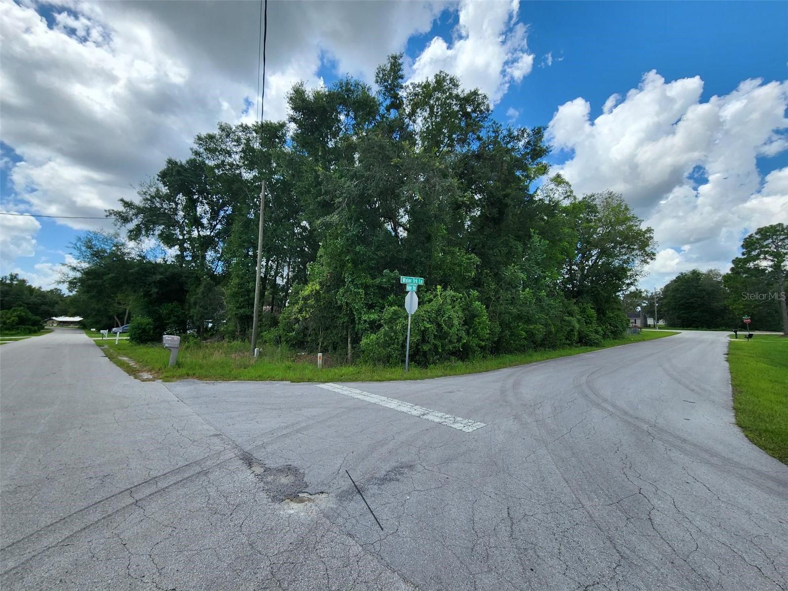 Great location for this Corner Building lot in Silver Springs Shores