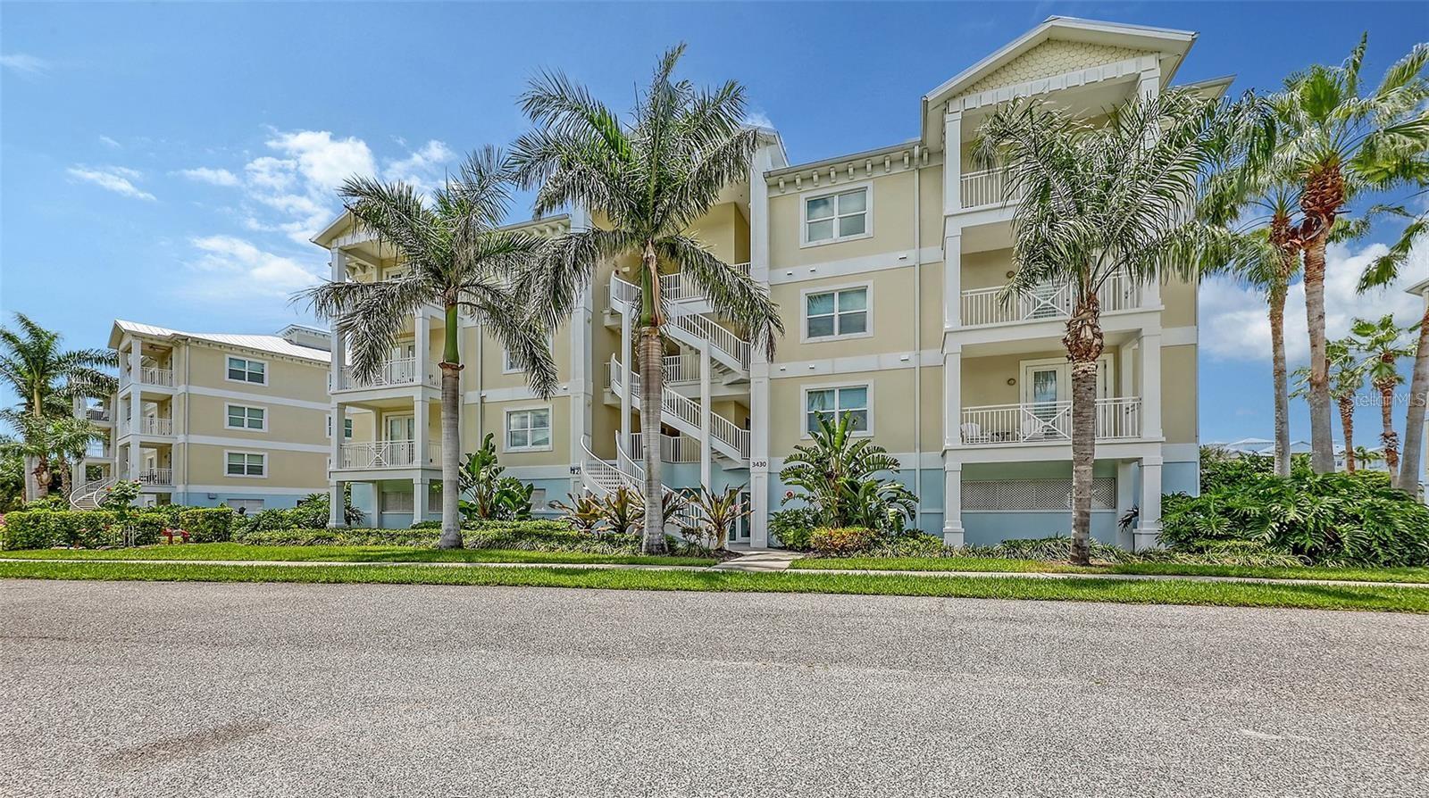 Come and see UNI 301-one of the most desirable residences in the sought-after Palma Sola Bay Club. Professionally designed and beautifully maintained, this 3rd-floor condo offers breathtaking partial Bay views and unforgettable sunsets right from your balcony and living room. Located just minutes from the pristine beaches of Anna Maria Island, this home is surrounded by fine dining, lush nature preserves, and the timeless charm of Florida's Gulf Coast. Here, you can enjoy luxury coastal living without the stress of exterior upkeep or costly roof replacements-the well-managed association handles it all, giving you more time to relax and enjoy life. Sports enthusiasts will appreciate the proximity to the world-famous IMG Academy ( just several minutes away) making this an excellent opportunity for families, athletes, or investors. There are many upgrades like modern luxury vinyl flooring was installed in 2025 throughout, with tile in one bathroom and the laundry room for durability. Stylish kitchen backsplash (2017) adding both protection and contemporary flair. The new contemporary light fixtures (2024) elevate the living room ambiance and added a modern aesthetic focal point. The custom built pantry shelving is for organized, efficient storage that every homeowner will appreciate. The condo has several accent walls which strategically placed to add depth, character, and visual interest. Two private balconies perfect for enjoying a morning coffee, evening breeze, or golden sunset. The owners have regular HVAC servicing ( very 3 months), for cool, comfortable living all year round. For golf lovers steps away is the putting green. Sparkling community pool and outdoor grill pavilions are perfect for unforgettable family or friends gatherings. Enjoy the community observation deck and kayak launch -great for morning on the water and sunset paddles. Your gated storage locker offers protected kayak storage, making the outdoor adventure convenient and effortless. It also includes two covered parking spaces leading to an elevator ensuring an easy and comfortable access to the third floor unit. This condo is great for those who crave maintenance free , resort style community. Weather you are a seasonal resident or looking for a full time home, this is your opportunity to own a beautiful condo in a gated community. This is your chance to experience the best of coastal living in West Bradenton. Schedule your private showing and discover why Palma Sola Bay Club is on of the most beloved communities in West Bradenton.