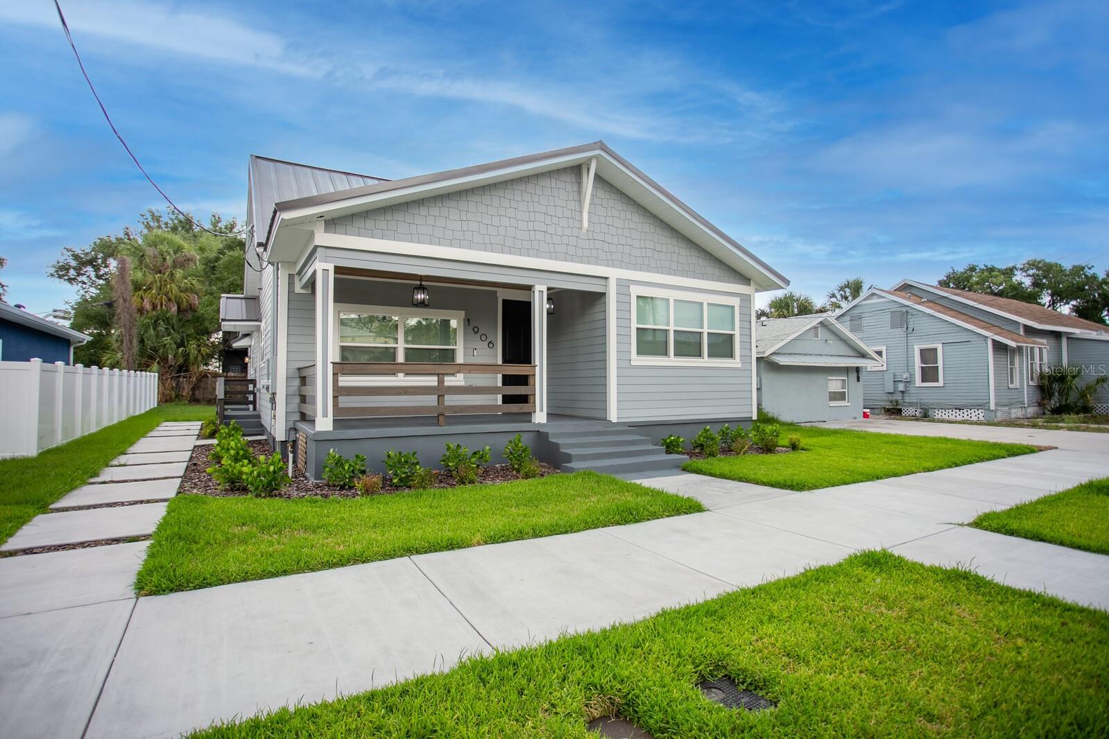 Incredible opportunity to own a turn key Super Host AirBnB in the Heart of Tampa Heights and Ybor! This beautiful Duplex was COMPLETELY restored and remodeled in 2022 by the owner who is also a General Contractor. The property looks, feels and smells like a brand new home. The property which totals 2168 sf of living consist of two; 2 Bed Room 1 Bathroom Units at 1084 SF each. The space is airy and open with 10' Ceilings, 8' Doors and high end finishes everywhere. These units live a lot larger than the square footage!! Unit A which is operated as an AirBnb includes all the furnishings and decor and the owners are recognized as a Super Host and can provide financials upon request. Unit B is rented to a long term tenant going on their 3rd year paying $1775 a month. The tenants have been impeccable and just renewed for a 3rd year. There are multiple options here for a prospective buyer; keep running it as an AirBnb, live full time, and possibly use as an office? All options work knowing you have income flowing in. The property could not be sitting in a better location, walk to Ybor's Historic Entertainment District, and 2-3 minutes to Downtown, Channelside, and Armatureworks. Finally, the property is metered separately for water, electric, and natural gas and the tenant pays there own utilities. This home was restored the right way, take advantage of this amazing opportunity!