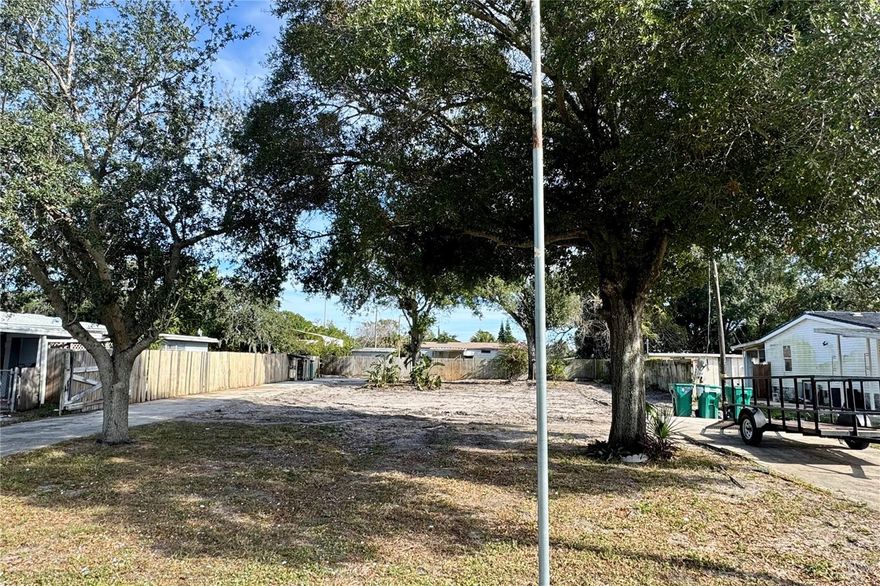 This lot is cleared and ready for your new manufactured home! Located on a dead-end street in Melbourne. Located near schools, shopping, dining, beauty, pharmacies, and much more! Lot has a septic tank and well on it. Buyer to do their due diligence.