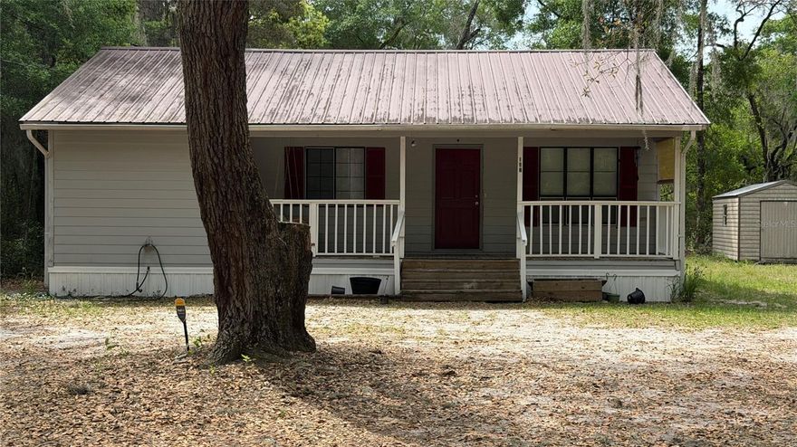 Discover the perfect blend of investment potential and natural beauty at 107 Eliam Road. This 3 Bedroom 2 Bath  home sits on nearly an acre of private, fenced land with no HOA restrictions. Built for durability with a metal roof and HardiPlank siding, the residence features a screened porch and deck designed for enjoying the peaceful surroundings. Whether you're looking for a high-demand rental or a quiet retreat near the region's famous lakes, this centrally located property between Gainesville and Palatka is a rare find.
 Investment & Durability Solid Construction: 
Built with HardiPlank-type siding and a metal roof, this home is designed for longevity and low-maintenance costs.No HOA: Enjoy total freedom with no annual association fees and no restrictive covenants, making it ideal for storing boats or RVs.
 Turnkey Ready:
The home is currently vacant and features central air, central heating, and durable vinyl flooring.
  Flexible Use:
Zoned as Agricultural (AG), the land provides more versatility than standard residential lots.
Natural Surroundings & Outdoor Living Expansive Lot: 
  The property is fully fenced with wire fencing, providing a secure space for pets or gardening.
Outdoor Oasis: 
  Multiple outdoor spaces include a front porch, deck, and a screened-in rear porch, allowing you to fully enjoy the quiet Melrose atmosphere.
Heart of the Lakes: 
  Located in the celebrated Melrose lake region, you are minutes away from some of the best fishing and boating in North Central Florida.
Location & Accessibility Centrally Positioned:
 Situated conveniently between Gainesville and Palatka, providing easy access to city amenities while maintaining a rural lifestyle.Local Convenience: The property is located near Historic Melrose, with lots of music restaurants , art walks, farmers markets ,Schools the new 270 acre Wild Flowers Music Park, as well as Santa Fe Lake, a 6000 fully recreational spring fed lake. 
Come see why this quaint town is so attractive !!