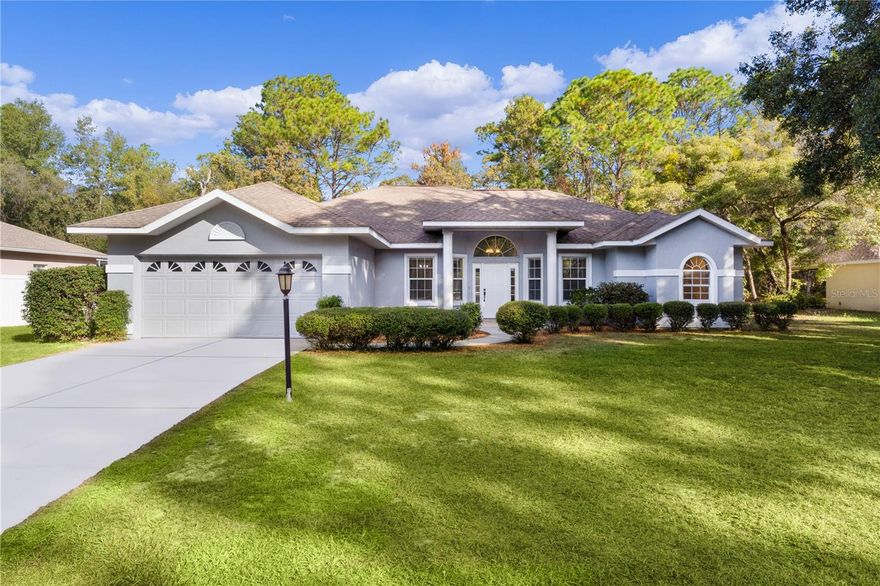 Auction Property. AUCTION! BID WHAT YOU WANT TO PAY! BIDDING IS GOING ON NOW AND ENDS ON 11/23/2023 at 7 PM. Come check out what this beautiful home has in store! 3 Bedrooms, 3 Bathrooms & a private Pool. Open split floor plan, Living Room, Dining Room, separate off kitchen Breakfast Nook, large Laundry Room. This Home sits on a .29 Acre beautifully manicured and landscaped lot in the desired TimberWalk.  This homes location offers easy access to 1-75, Walmart, Medical Care & Restaurants. Plus 25 min from World Equestrian Center. Come enjoy the Florida sun.