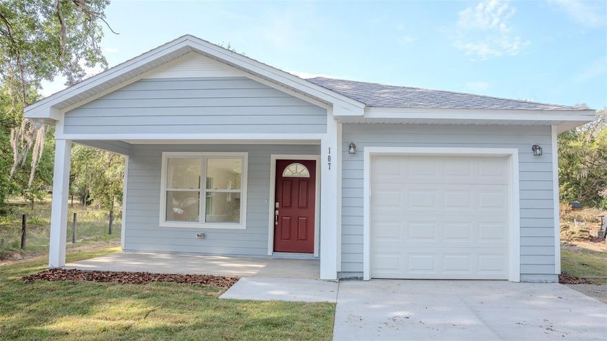 Step into this beautiful semi-custom 3-bedroom, 2-bath home in the charming Four Lakes community. Set on a peaceful, country-like lot, the open-concept living area is filled with natural light and finished with luxury vinyl plank flooring. The wide, well-appointed kitchen boasts quartz countertops, stainless steel appliances, and a large island—perfect for entertaining. The primary suite is a private retreat with a walk-in closet and spa-like bath featuring a porcelain-tiled shower and quartz vanity. Two additional generously sized bedrooms has ample closet space. Outside, a large backyard provides plenty of room to relax and observe local wildlife. Lot next to the home is available for purchase. Schedule your tour today!