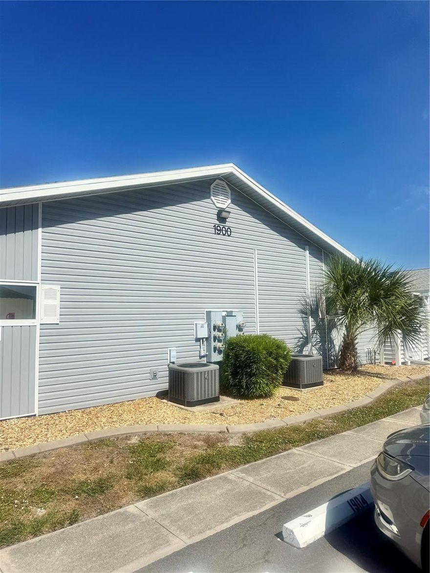 2 BEDROOM 2 BATH, NEWLY PAINTED, BRAND NEW AC AND WASHER AND REFRIGERATOR.
NEW ROOF IN 2023 . NEW FIBERGLASS 6 FT FENCING, EXTRA LARGE PATIO AS YOU WALK IN TO THE VILLA.
THIS UNIT IS CLEAN AND READY FOR ITS NEW OWNER.  VERY PRIVATE, MUST SEE TO APPRECIATE. 
AMAZING LOCATION, CLOSE TO HE MOOSE AND THE BOARD OF REALTORS, SHOPPING AND 75 ALL VERY CLOSE, 20 MINUTES TO PUNTA GORDA AIRPORT, 45 MINUTES TO FORT MYERS AIRPORT. SARASOTA WITHIN AN HOUR AWAY,

PRICED VERY FAIR KNOWING NEW OWNER WILL WANT TO CHANGE OUT CARPET.