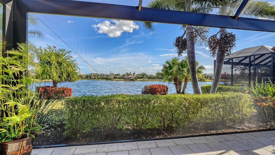 **EXCEPTIONAL PRICE IMPROVEMENT!!** Welcome to sensational high-end, resort-style living in this stunning 2-bedroom, 2-bath with a den, Piceno model single family home, offering one of a kind breathtaking lake views in a highly sought-after community in the beautiful area of Lakewood Ranch. This home boasts an open floor plan enhanced by beautiful bamboo flooring throughout, creating a warm and inviting atmosphere. The exceptional kitchen is a true showstopper, featuring a superbly large island, granite counter tops, gas stove, and stainless steel appliances—perfect for entertaining or everyday living. The massive kitchen and spacious family/living room provide the ideal setting to enjoy the spectacular lake views, bringing tranquility and natural beauty right into your home, along with the large and gracious outside screened-in lanai with outdoor grill, fridge and bar space. Additional highlights include: a generous primary bedroom with dual closet space, a den that can easily be turned into a third bedroom, nicely sized bathrooms, and access to fantastic community amenities such as 2 pools, 2 fitness centers, a beautiful clubhouse, fabulous indoor and outdoor dining and bar, and an outside grille to grab a quick bite or drink. All of this is right within the community. This home combines style, comfort, and functionality in an unbeatable location. Don’t miss your chance to own this slice of paradise!