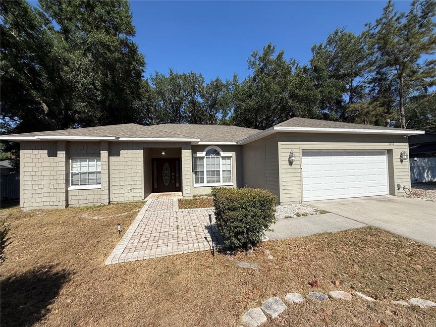 Charming Pool home in Valrico with NO HOA! So much to offer with 4 bedrooms, 3 bathrooms, 2 car garage, screened lanai AND a large fenced in backyard with shed, patio, gazebo and in ground pool. FRESH interior paint, NEW carpet, NEW light fixture(s) and some new plumbing fixtures too! This floorplan has lots of flexibility. As soon as you step in the front door, you are in the formal living room with dining room just around the corner. French doors off the dining room lead you to the brick pavered and screened lanai. The kitchen is just off this area and has ample cabinet and counter space, closet pantry, small prep island, eat up bar seating and views of the spacious family room with wood burning fireplace. This is a 3 way spilt floorplan.  The primary is on one side of the home and offers a walk in closet, dual sinks, step in shower and soaking tub. The secondary bedrooms are on the other side of the home. Two bedrooms share a full bathroom while the 4th bedroom acts as a guest suite on the back side of the home near the pool bath. 2021 ROOF PERMIT on file, No HOA, no CDD and centrally located. Close to the interstate, shopping, restaurants. It's good to be home.