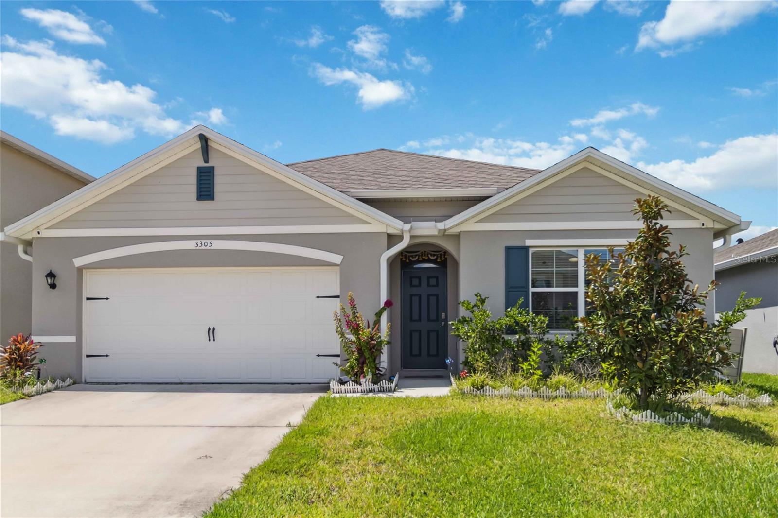 Welcome to this beautifully maintained home that offers modern upgrades, functional living, and thoughtful improvements throughout — making it truly move-in ready! This well-maintained property features whole-house rain gutters (2024), a whole-house water Softener system (2023), and a reverse osmosis system in the kitchen (2023) for clean, purified water throughout. A new fence was installed in 2024, offering added privacy and security.
This hidden gem is tucked away just minutes from downtown Sanford. You'll be wowed when you enter this award-winning floor plan! Prepare to be impressed with this Smart Home featuring Z-Wave technology including a smart porch light switch, door lock, thermostat, touchscreen control hub— all included.
The plan offers a very spacious living area adjacent to the kitchen, perfect for dining and entertaining. A formal entry provides separation of the guest bedrooms from the owner’s suite. Enjoy the outdoors on the roomy covered lanai—a perfect spot for relaxing or hosting.
Located in the desirable Eastgrove community, residents enjoy access to a gated entrance, community pool and sidewalk-lined walking paths. All homes feature all-concrete block construction and comes with built-in smart-home technology. Conveniently located near downtown Sanford, major highways, Seminole Towne Center, and top-rated schools.
Save money and energy with a high-efficiency AC unit, dual-pane windows.