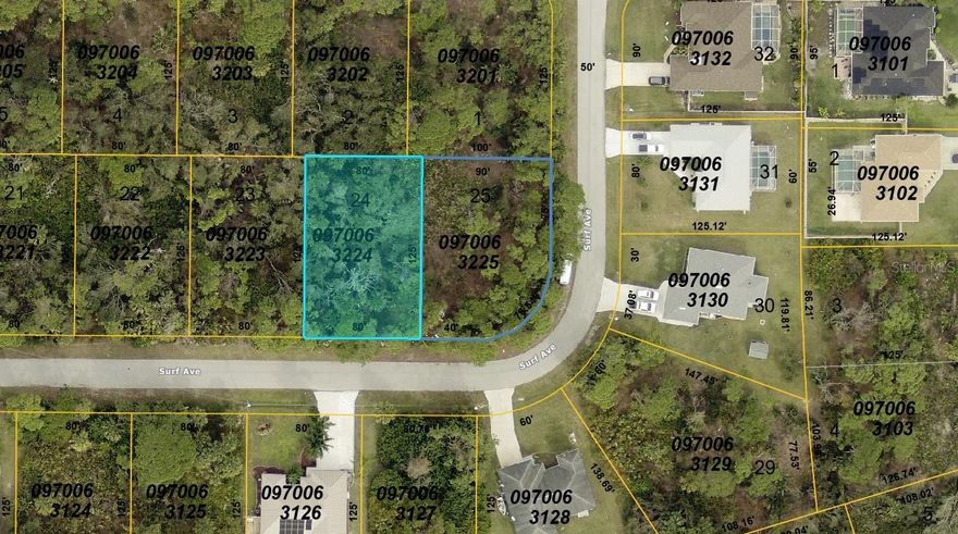 DOUBLE LOT!!! No HOAs with fees or deed restrictions or CDDs. Not on the North Port Scrub Jay list 12/30/24 please reconfirm during due diligence. North Port is the 7th largest land mass in Florida-the 110th largest in the country!! The growth and potential are absolutely amazing. Conveniently located to shopping, dining, parks, and all that up and coming North Port has to offer (where so much of the city is new and still being built!) including the new Braves Spring Training Stadium. Many beaches located within a 35 minute drive from this lot. New construction is everywhere you look and you can be part of the action. Information about local builders is available upon request. Also great for self directed IRAs, 401Ks and other investment portfolios.
