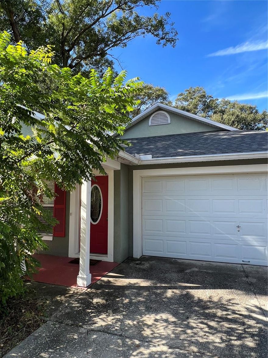 WELCOME to your new home!! This charming single family home is located in the coveted Hourglass district of Downtown Orlando.  In virtually every direction you have shopping, dining, a local fresh produce market, Orlando’s best hospitals and so much more. Just minutes away from SODO as well as the Milk District, this quiet well maintained home has it all. The bedrooms have all updated flooring and the backyard is newly fenced and offers beautiful mature greenery from virtually every window. There is a porch in the front as well as patio space in the large backyard. Garage comes with some landscaping tools you’re welcome to use as well as a charcoal grill and extra fridge, washer and dryer hook ups as well as storage racks. Do not miss the opportunity to make this cozy home yours!