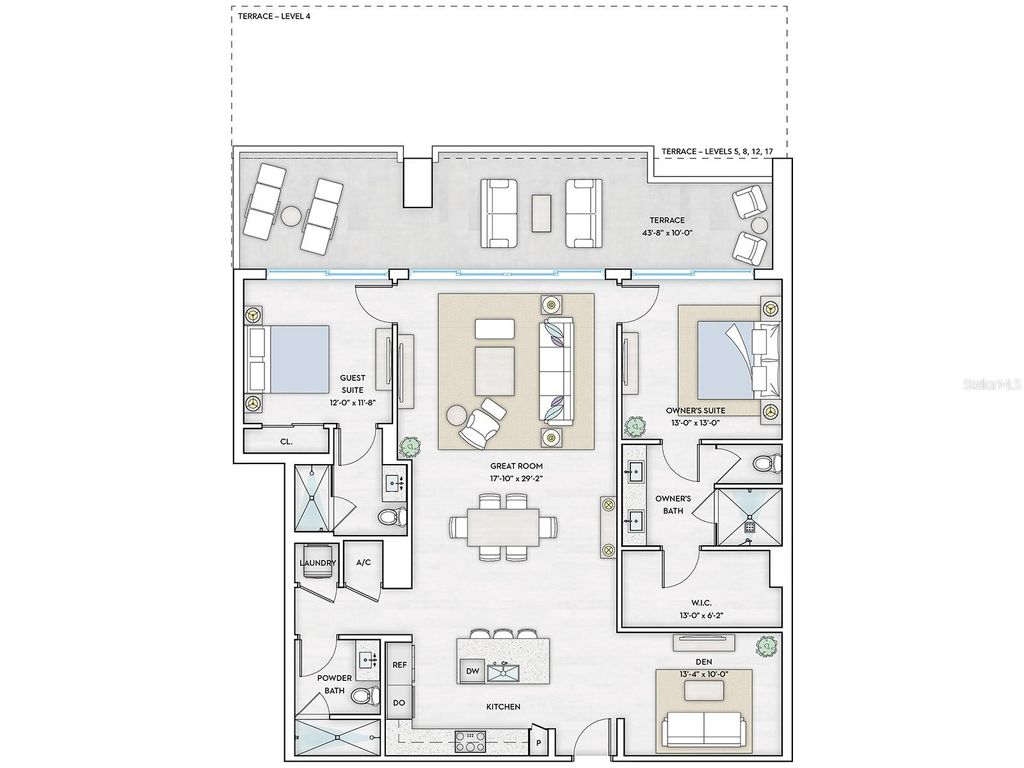 Photo of 1000 Boulevard Of The Arts #1005, Sarasota, FL 34236 (MLS # A4682052)