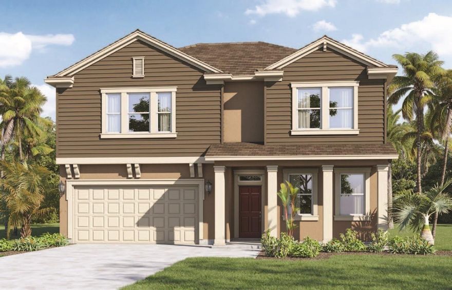 Under Construction. Welcome to the Portland, a stunning two-story home in Archer’s Mill that combines modern luxury with thoughtful design. This expansive floorplan offers four spacious bedrooms and three and a half elegantly appointed bathrooms, providing ample space for family and guests alike. This all-concrete block construction home features a two-car garage, providing ample storage and parking. 
As you step inside the foyer, you'll be greeted by a versatile flex space, perfect for a home office, gym, or creative studio. The heart of the home is the open concept living area, featuring a gourmet kitchen with stainless steel appliances, a large quartz island and countertops, a walk-in pantry and beautiful finishes that flow seamlessly into the dining and family room, and a laundry area.  Along with your spacious master suite with a spa-like bathroom and walk-in closet.
Upstairs, discover a dedicated game room where fun and relaxation awaits and also features three additional bedrooms and two full bathrooms

Like all homes in Archer’s Mill the Portland includes a Home is Connected smart home technology package which allows you to control your home with your smart device while near or away. 

*Photos are of similar model but not that of exact house. Pictures, photographs, colors, features, and sizes are for illustration purposes only and will vary from the homes as built. Home and community information including pricing, included features, terms, availability and amenities are subject to change and prior sale at any time without notice or obligation. Please note that no representations or warranties are made regarding school districts or school assignments; you should conduct your own investigation regarding current and future schools and school boundaries.*