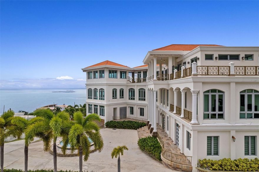Property with Recent Value Appraisal of $5,900,000. Luxurious new construction property in the exclusive area of El Peñón Penuelas in the southern area of Puerto Rico. This incredible property has a total of 9,297 square feet of construction and a lot of 4,087 square meters, an extensive energy system of 90 solar panels and a total of 6 rooms, 8 balconies, 2 living rooms and 2 kitchens.

Among the luxurious and spacious spaces you can find 6 luxurious rooms with their balcony and ocean view, 6 full bathrooms, a movie theater with a large screen, as well as other rooms used as a games area and more. It has a reinforced concrete structure, as well as a beautiful "infinity" style pool on the upper level of the property with a wide view of the Caribbean Sea. The property has controlled access.

This incredible property is fully furnished and equipped. Do not miss this opportunity to live a unique and extraordinary lifestyle with the comforts of this home in the paradise of southern Puerto Rico.