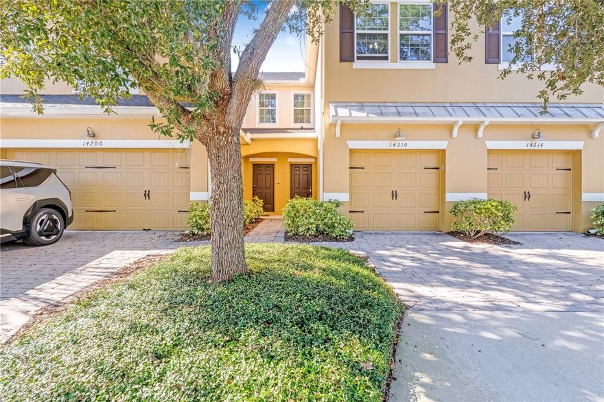 Welcome to this light and bright 3-bed, 2.5-bath townhome located just 1 mile from Disney! Enjoy nightly Disney fireworks right from your back porch with beautiful paver seating. The open layout features a modern kitchen with stainless steel appliances, granite countertops, and ample storage. Upstairs, the spacious bedrooms offers comfort and privacy, including a well-appointed primary suite. A washer and dryer are conveniently included in the unit. This beautifully maintained home sits in a very safe, nice neighborhood with a state-of-the-art community center, fitness amenities, and a resort-style pool. Whether you're seeking a primary residence, vacation home, or investment opportunity, this property delivers exceptional value near world-class dining, shopping, and entertainment. Don't miss this chance to live where magic happens every night!