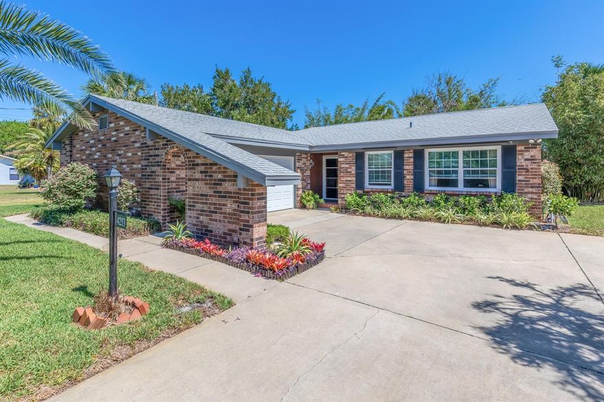 AWESOME 3BR/2BA/2CG POOL HOME ideally located BETWEEN THE RIVER & THE OCEAN in sought after WILBUR BY THE SEA!! The easy maintenance BRICK EXTERIOR has GREAT CURB APPEAL!!!! STEPS TO THE PRISTINE ''NO DRIVE'' SUGAR SAND BEACH!!!! Enter this BEAUTIFUL BEACHSIDE HOME to the LIGHT & BRIGHT OPEN SPLIT BEDROOM FLOOR PLAN and your mood will immediately become PEACEFUL AND TRANQUIL!! FABULOUS RESTORED TERRAZZO FLOORING THROUGHOUT!!!! GORGEOUS REMODELED KITCHEN with STUNNING QUARTZ COUNTERTOPS, WHITE SOFT-CLOSE CABINETRY, WHITE UPGRADED APPLIANCES & FARM SINK!! BOTH BATHROOMS are also UPDATED!! STORM SHUTTERS provide ADDED PEACE OF MIND!!!! PLENTY OF ROOM for BOAT/RV PARKING!!! This GORGEOUS PROPERTY has a SPECTACULAR FENCED BACK YARD with an INVITING SALT CHLORINATED POOL, EXTENSIVE BRICK PAVER PATIO & COVERED LANAI that is perfect for RELAXING AND/OR ENTERTAINING GUESTS!! EXOTIC PLANTS include an ORCHID TREE & PLUMERIA!! Close to MARINAS, CHARTER FISHING, WATERFRONT RESTAURANTS, HISTORIC PONCE INLET LIGHTHOUSE, JETTY PARK, MARINE SCIENCE CENTER, DOG PARKS/BEACH, SURFING, KAYAKING, CANOEING & MUCH MORE!! Enjoy AMAZING SUNRISES & SUNSETS each day!!!! 
Florida coastal living at it's finest!!!!!!! ;Water: City