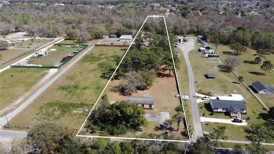 Five acres of land located in a semi-rural area but close to everything. Come build your dream home or start your agricultural business. Perfect for horse lovers. Zoned A-2 with 150 feet or frontage on Gregory Rd. Easy access to 417, Lockheed Martin, UCF and Orlando International Airport.