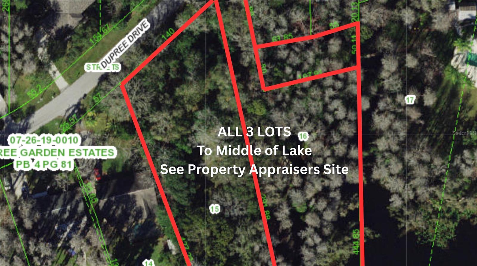 Incredible Opportunity in Dupree Gardens – Three Buildable Lots on Lake Norvell
Welcome to a rare and exciting opportunity to own a piece of historic Dupree Gardens in Pasco County. This unique offering includes three contiguous parcels situated on the tranquil shores of Lake Norvell, providing an idyllic setting for a private estate, family compound, or future development. Spanning across Lots 15, 16, and a portion of Lot 16 (Lot 3), the combined acreage delivers ample space, mature trees, and serene water views in one of the area’s most desirable and private locations.
While there are currently two padlocked structures on site, both are uninhabitable and are in need of removal or complete renovation—this listing is being sold strictly for vacant land value! The value here is in the land itself: high and dry, buildable, and ready for new vision. Tucked away just off Dupree Drive with convenient access from U.S. Highway 41, the property is marked by a single visible sign at 22048 Dupree Drive.
Don’t miss your chance to build your dream home or investment project in this peaceful, lakefront enclave. Properties with this much potential—and this much land—rarely come available in Dupree Gardens.