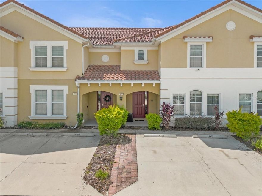 Turnkey, fully furnished 4-bedroom, 3.5-bath townhome with a private pool, located in a 24/7 guard-gated resort community just minutes from Disney World. This home offers a rare combination of privacy, flexibility, and resort-style living.

Enjoy no rear neighbors, a first-floor bedroom with en-suite bath, and a first-floor laundry room, making it ideal for full-time living, multigenerational households, or guests. The open-concept layout is complemented by having all the appliances and modern finishes throughout.

Walk to the state-of-the-art clubhouse, featuring a resort pool with water slide, cabana, and on-site restaurant—all just steps from your front door.

No HOA restrictions on management companies, allowing you to maximize rental income or self-manage with ease. Whether used as a high-performing short-term rental, second home, or primary residence, this property offers unmatched versatility in one of Central Florida’s most desirable locations.