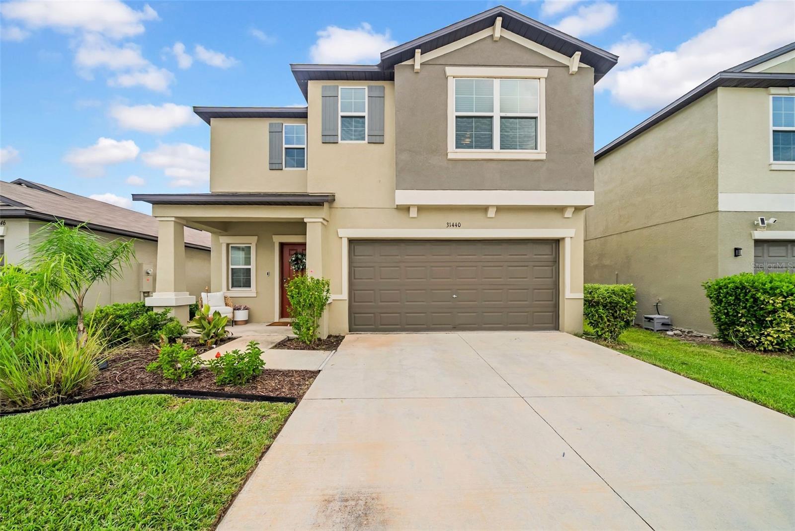 Welcome to your dream lifestyle in one of Wesley Chapel’s most coveted resort-style communities. This expansive six-bedroom, three-bath residence offers the perfect blend of luxury, functionality, and modern design—set within Florida’s premier Epperson lagoon neighborhood.
Step inside and experience open-concept living at its finest. The heart of the home is a sleek, chef-inspired kitchen outfitted with stainless steel appliances, a generous island ideal for gathering, and a walk-in pantry that checks every box. The seamless flow into the dining and living areas creates the perfect environment for entertaining or relaxing with family.
The main level offers flexibility with a private bedroom and full bath—perfect for guests, a home office, or multigenerational living. Upstairs, discover five additional bedrooms, a spacious loft, and a dedicated laundry room. The luxe primary suite is a serene retreat with a walk-in closet and spa-like bath featuring dual vanities and a glass-enclosed shower.
Outside your front door, paradise awaits. Residents enjoy exclusive access to a breathtaking, crystal-clear lagoon—perfect for swimming, kayaking, paddleboarding, or simply lounging on white-sand shores. Plus, enjoy UltraFi high-speed internet, a community playground, dog park, and miles of scenic trails.
Ideally located near top-rated schools, premier shopping and dining, and major highways, this home delivers on every must-have—space, style, and a one-of-a-kind lifestyle.
This is more than a home—it’s a destination.