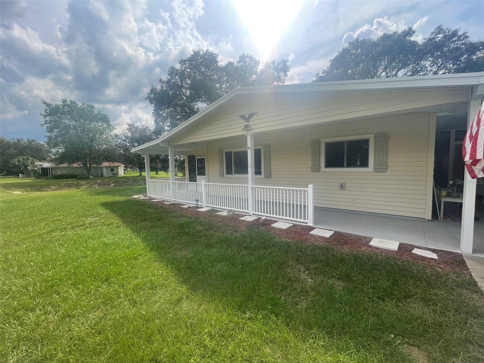 Newly updated 2 Bedroom, 2 Bath home in Pine Run Estates, 55+ Community. Newly updated with Luxury Vinyl Plank flooring. Freshly painted, kitchen with pantry and new refrigerator. Tiled lanai off living room. Master Bedroom has large walk-in closet. Master Bathroom features walk-in shower with bench. All rooms have ceiling fans. All newer windows with mini-blinds. Washer and dryer included in screened porch in separate enclosed room off of carport. Fenced yard. Rent Includes HOA Fees and Use of the Amenities. Income requirements minimum $3738/month. Minimum credit score of 650 required. Security $1495 + 1st month rent. No pets, no smoking in home. Located close to shopping, hospital, restaurants, etc.